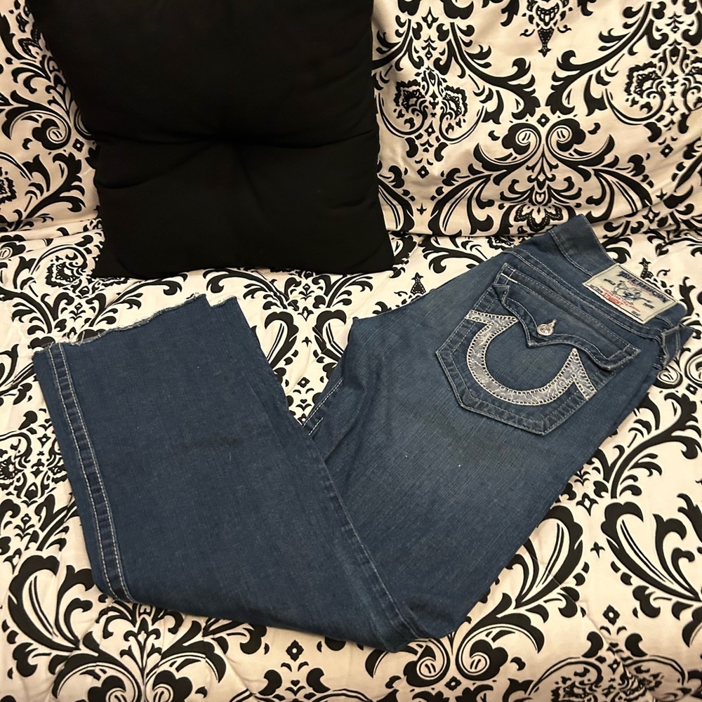 True Religion Men’s Classic Blue Boot Cut Jeans